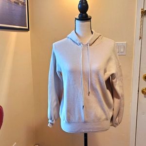 Philosophy Rayon Blend Almond Hoodie Size M
